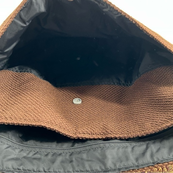 Lisa Lill Brown Paisley Large Bag - Picture 8 of 11